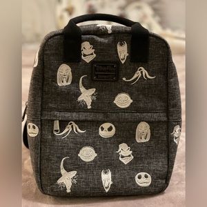 DISNEY PARKS LOUNGEFLY NIGHTMARE BEFORE CHRISTMAS BACKPACK